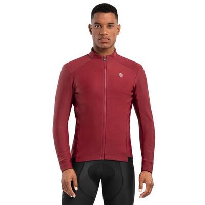Men Cycling 's softshell jacket J1 Soulor Maroon