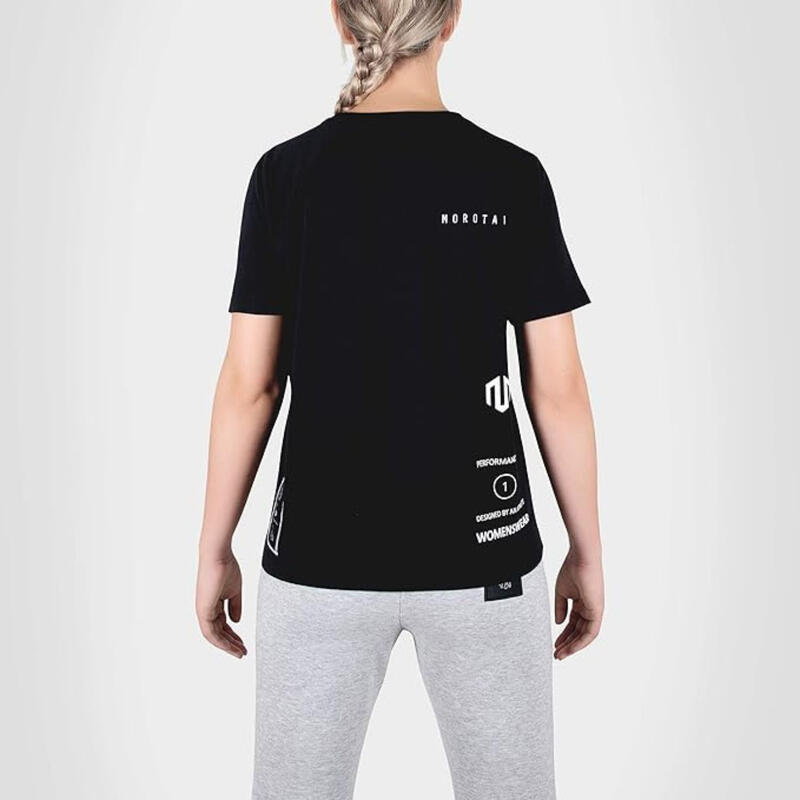 Tricou de antrenament pentru femei Morotai Bloc Logo