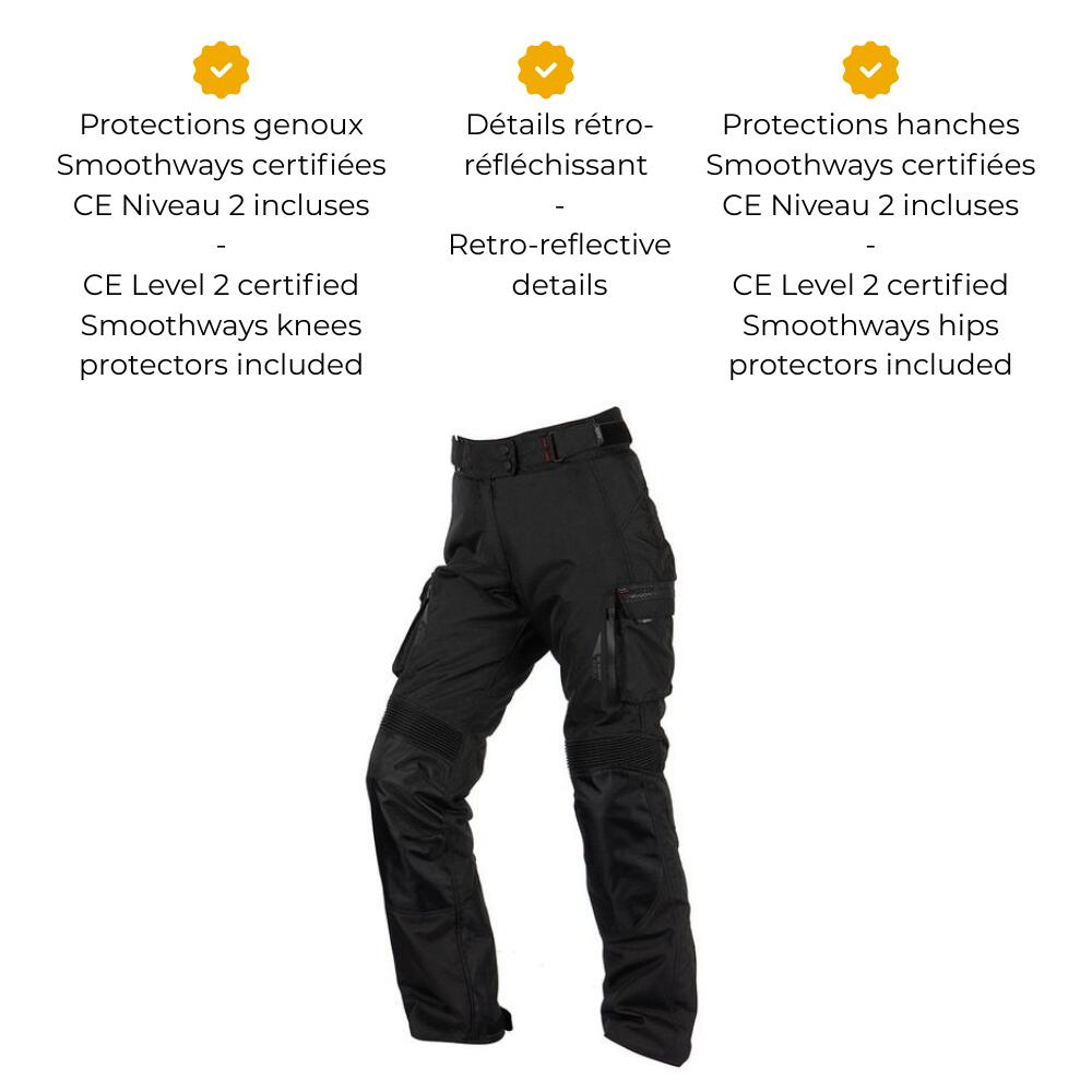Pantalon Moto FEMME Certifié | ROADTRIP WOMAN MOTOBLOUZ 3/7