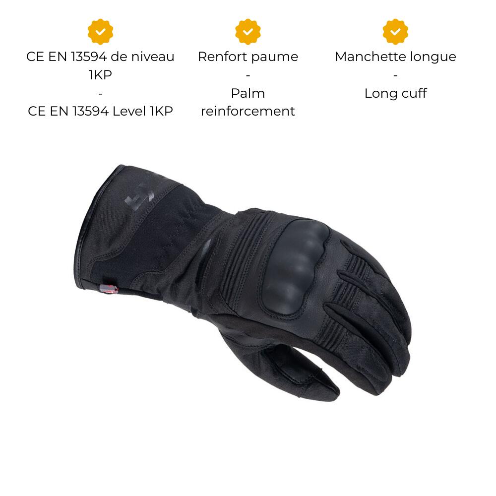 Gants Moto Homologués CE TEKAPO WINTER MOTOBLOUZ 3/7