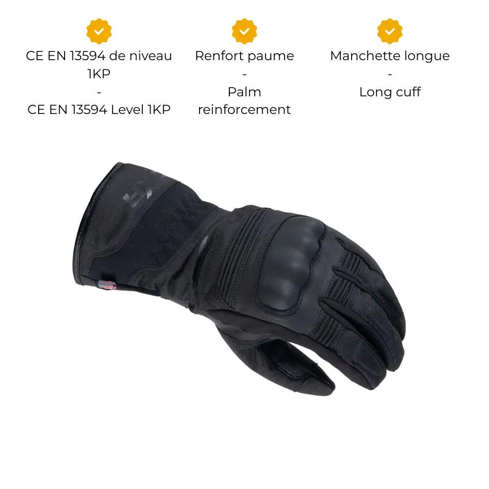 Gants moto homologués CE TEKAPO WARM 5/7