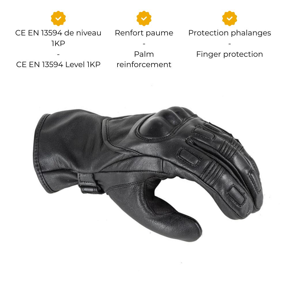 Gants Moto Homologués CE TTR V2 MOTOBLOUZ 3/7