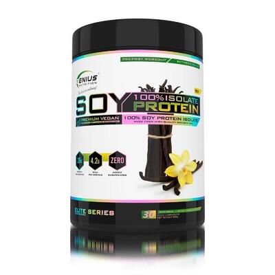 Genius Nutrition 100% Soy Protein Isolate (900g) Vanilla - Proteine