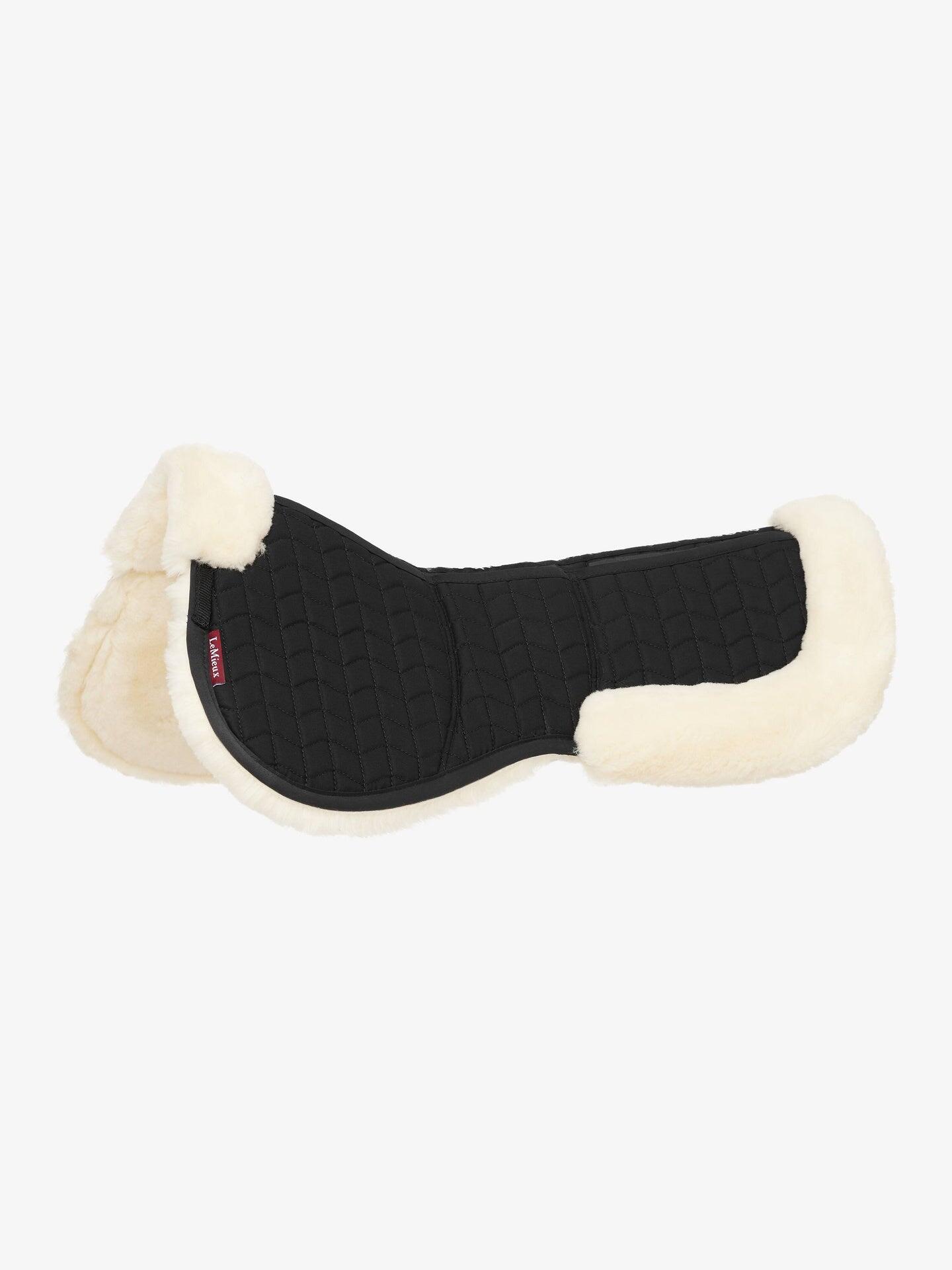 Lemieux Merino+ Prosorb 3 Pocket Zadelonderlegger Aanpasbaar Zwart - 3/4