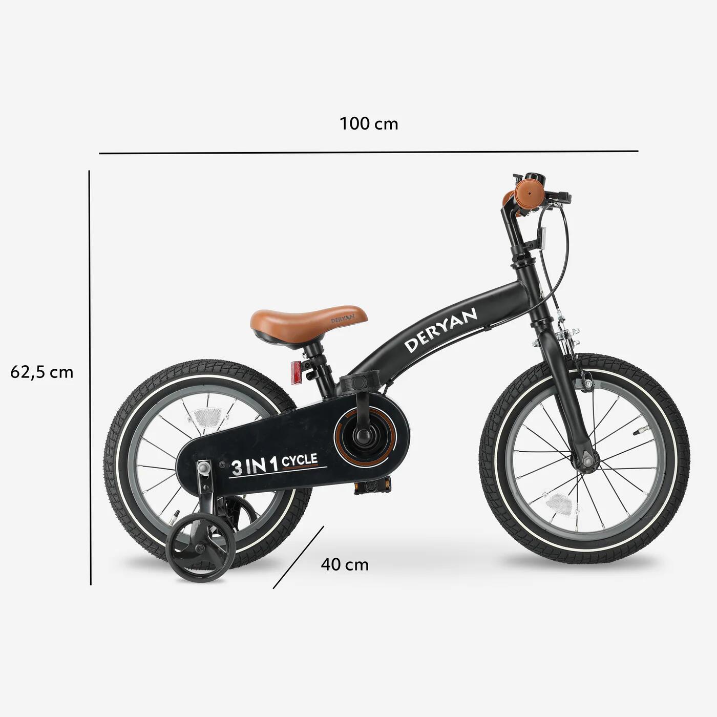 Deryan Driewieler Loopfiets met Duwstang Deryan Driewieler Loopfiets met Duwstang