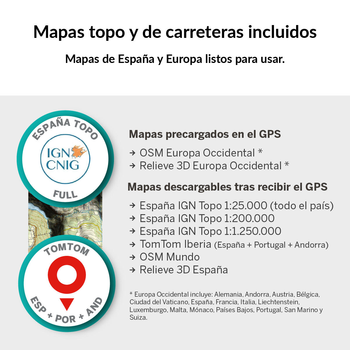GPS Roc (32 GB) + Mapa España IGN Topo 1:25000 TwoNav 2/7