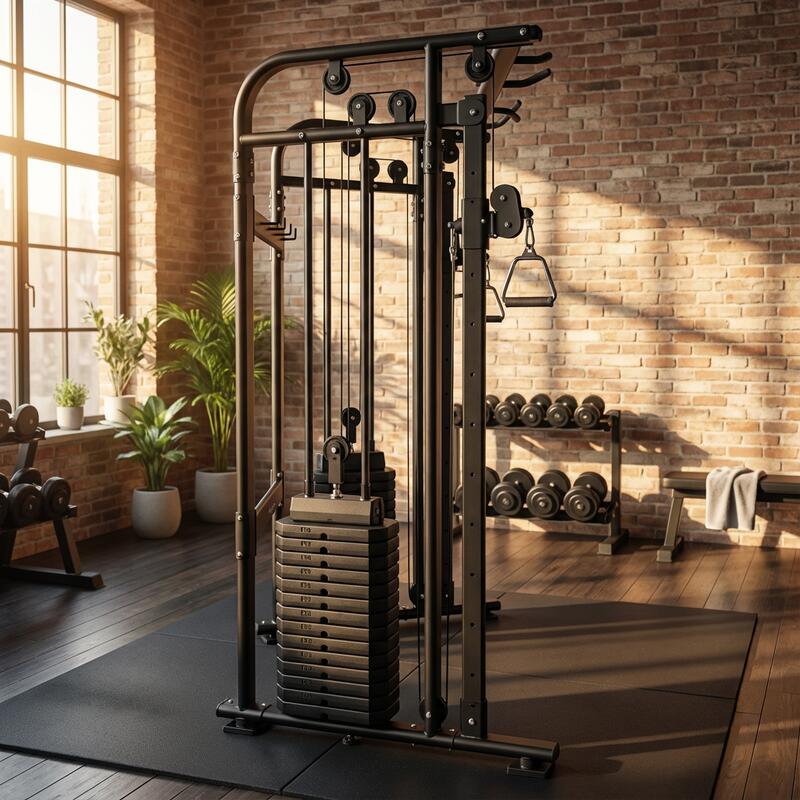 Aparat Multifunctional TECHFIT CX-8000, 150 Kg in total (75 kg per statie)