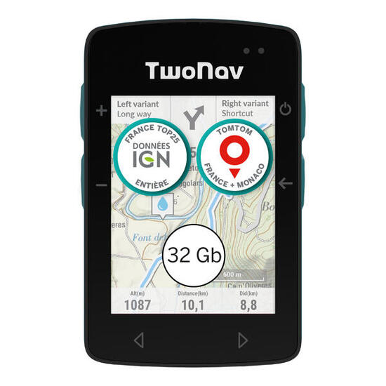 GPS Roc (32 Go) + Carte France IGN Top25 TwoNav