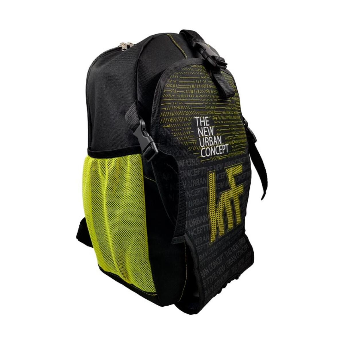 MOCHILA PATINES NEW YORK BLACK/YELLOW 3/4