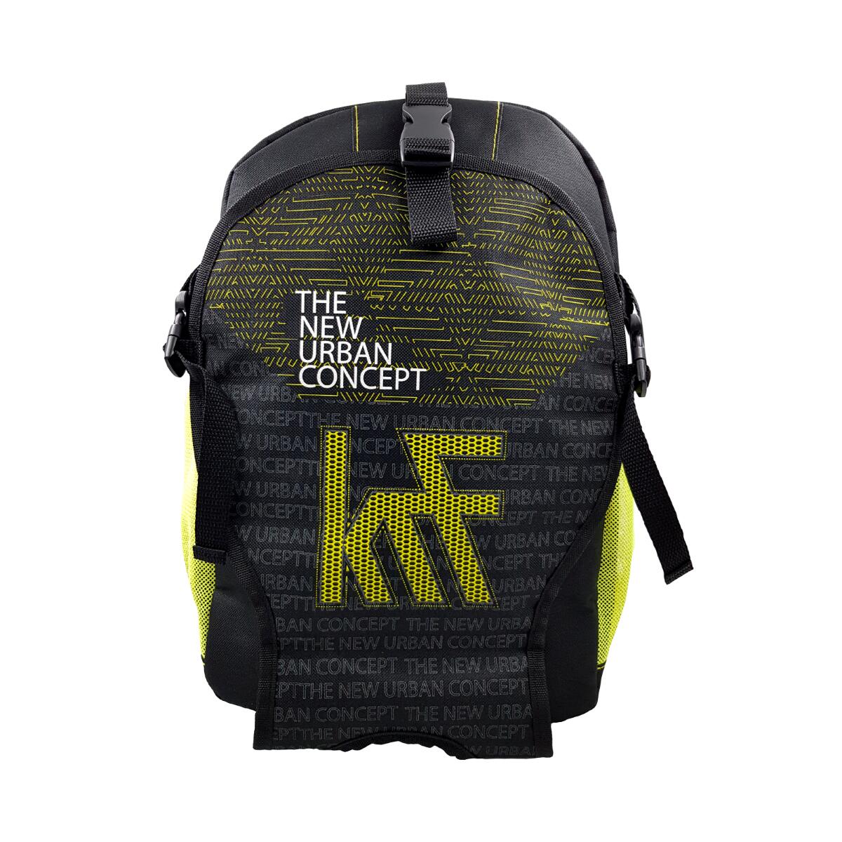 MOCHILA PATINES NEW YORK BLACK/YELLOW 2/4