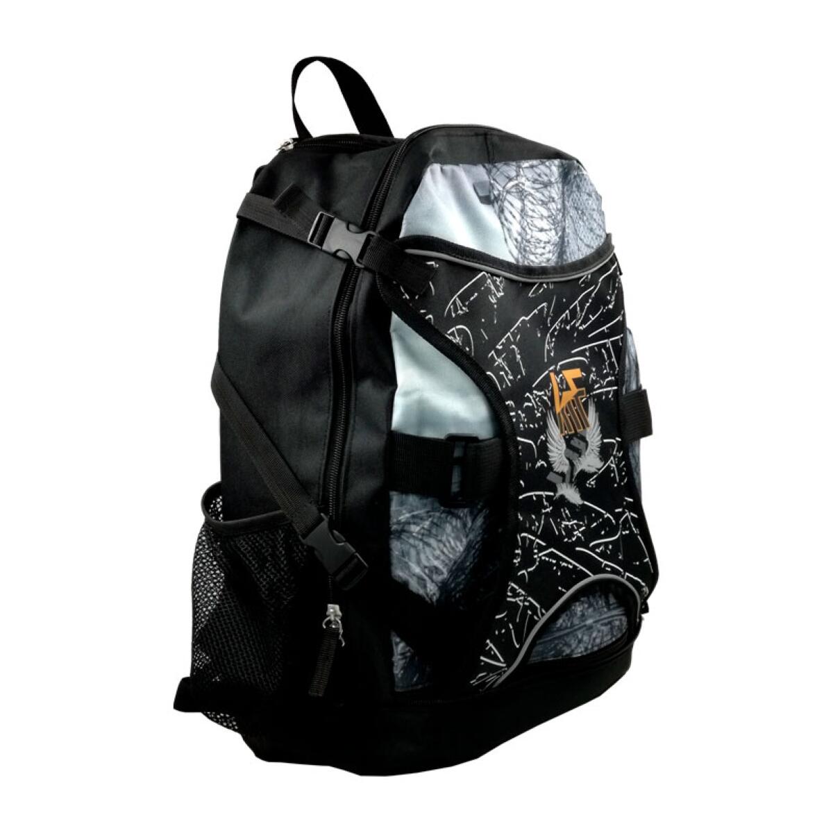 MOCHILA PATINES KRF ALCATRAZ BLACK 2/6