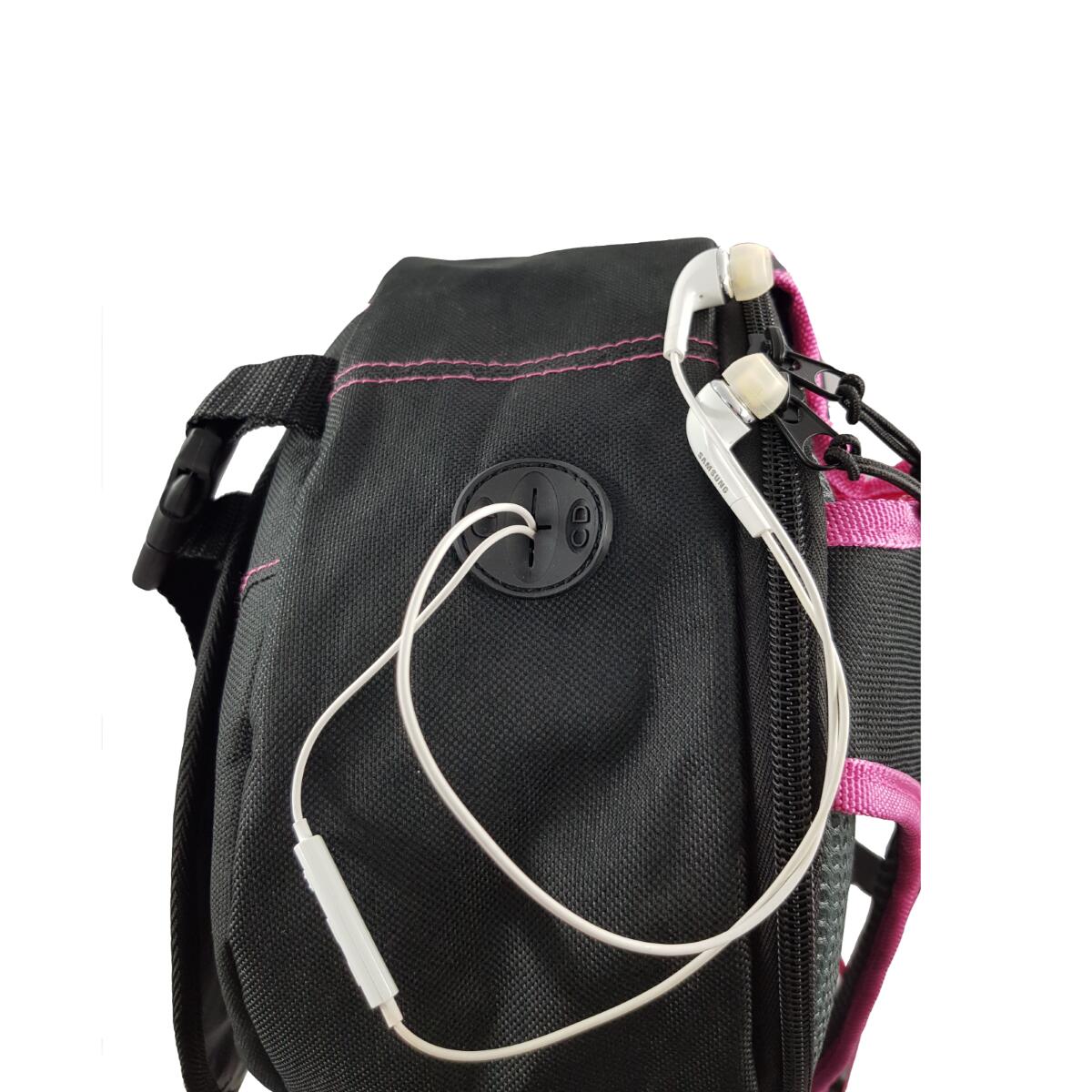 MOCHILA PATINES NEW YORK BLACK/PINK 7/7
