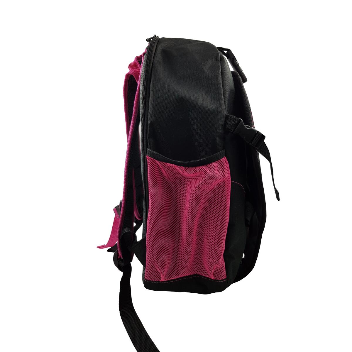 MOCHILA PATINES NEW YORK BLACK/PINK 4/7