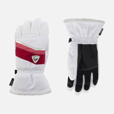 Rossignol new piste g skihandschoenen wit dames