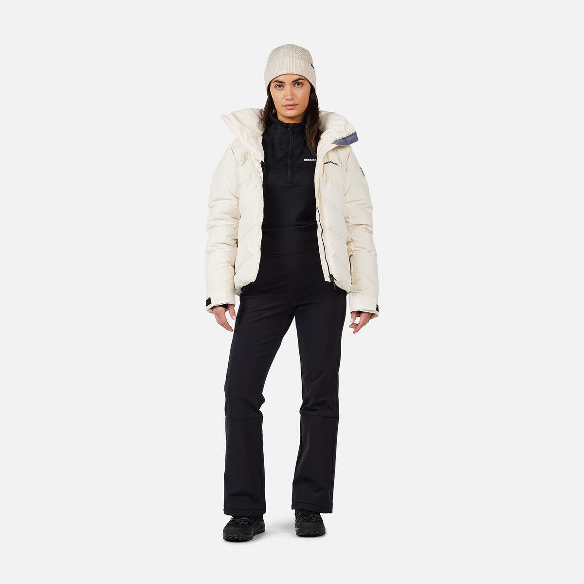 Spodnie narciarskie damskie Rossignol Ski Softshell Black - L 2/7