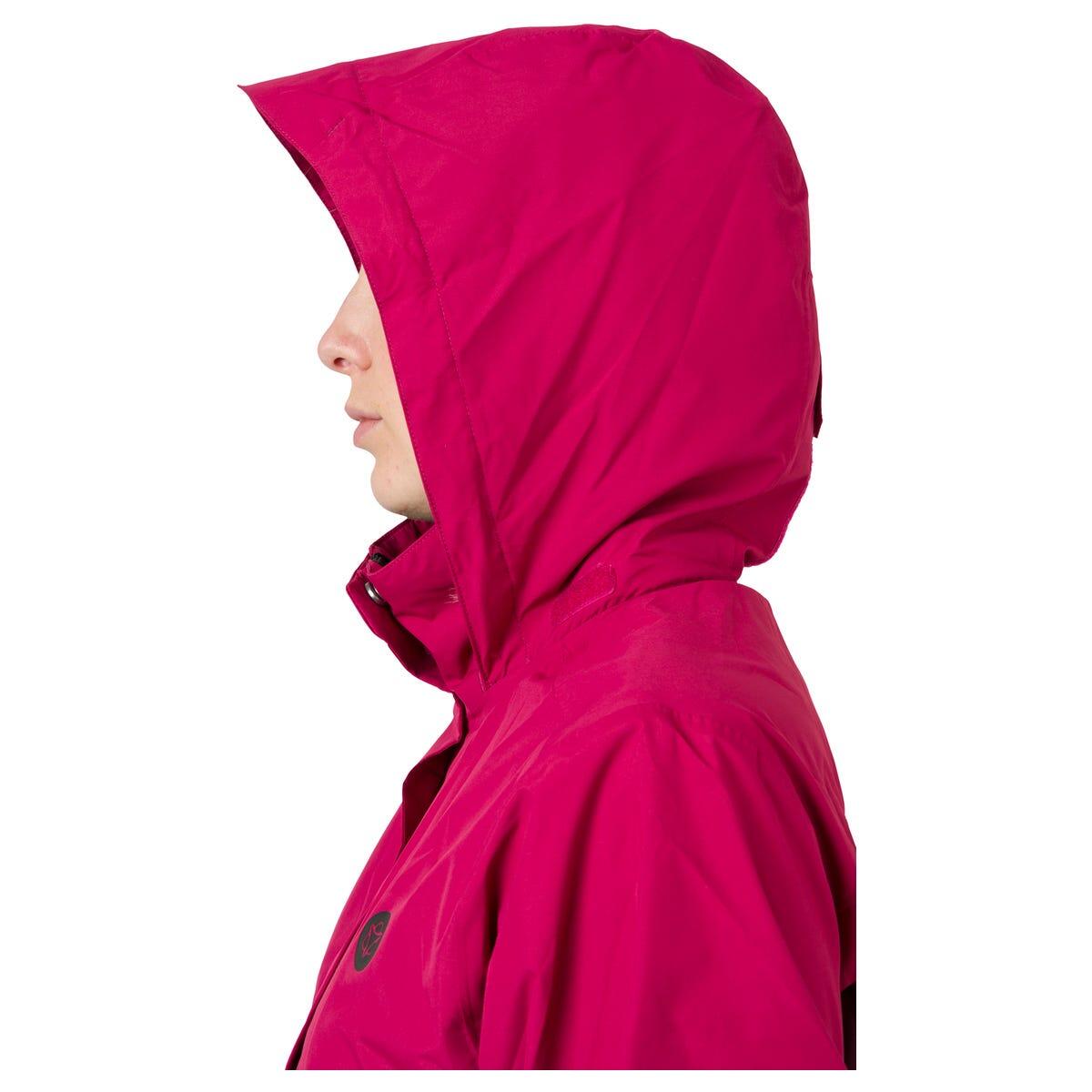 Section Giacca antipioggia Essential Donne Wine Pink 4/7