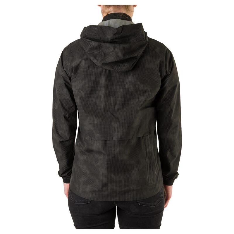 Compact Rain Jacket Commuter Women Reflection