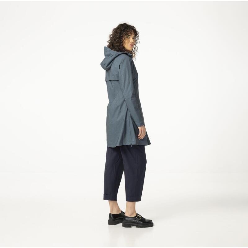 SeQ Rain Jacket  Women Steel Blue