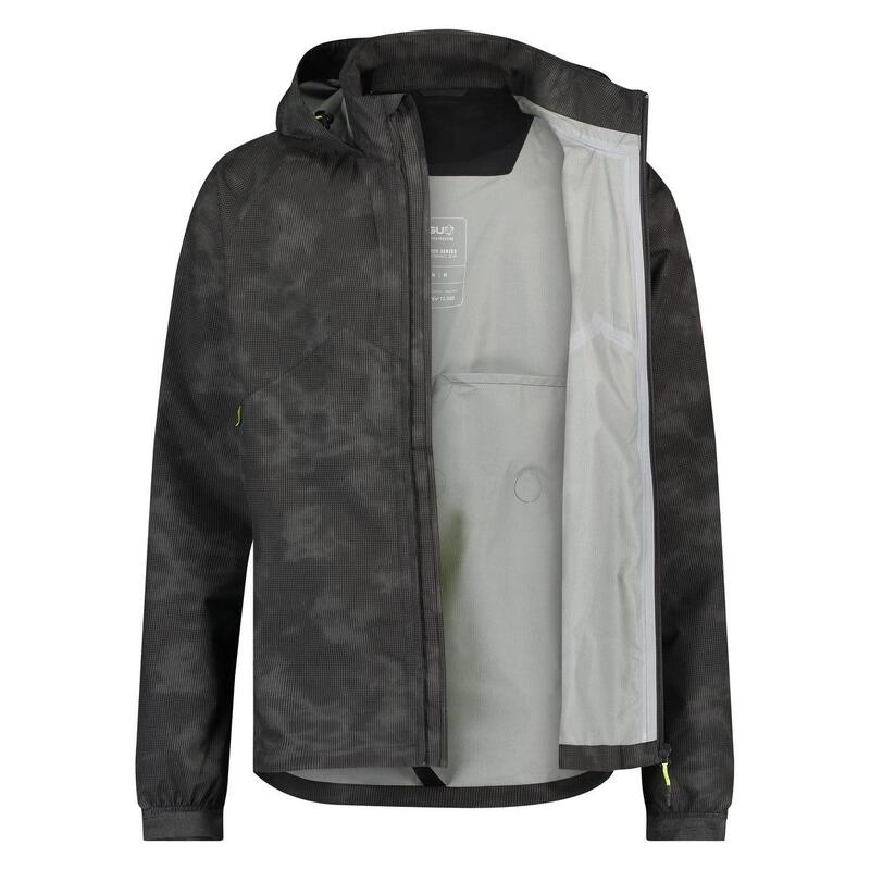 Compact Rain Jacket Commuter Men Reflection