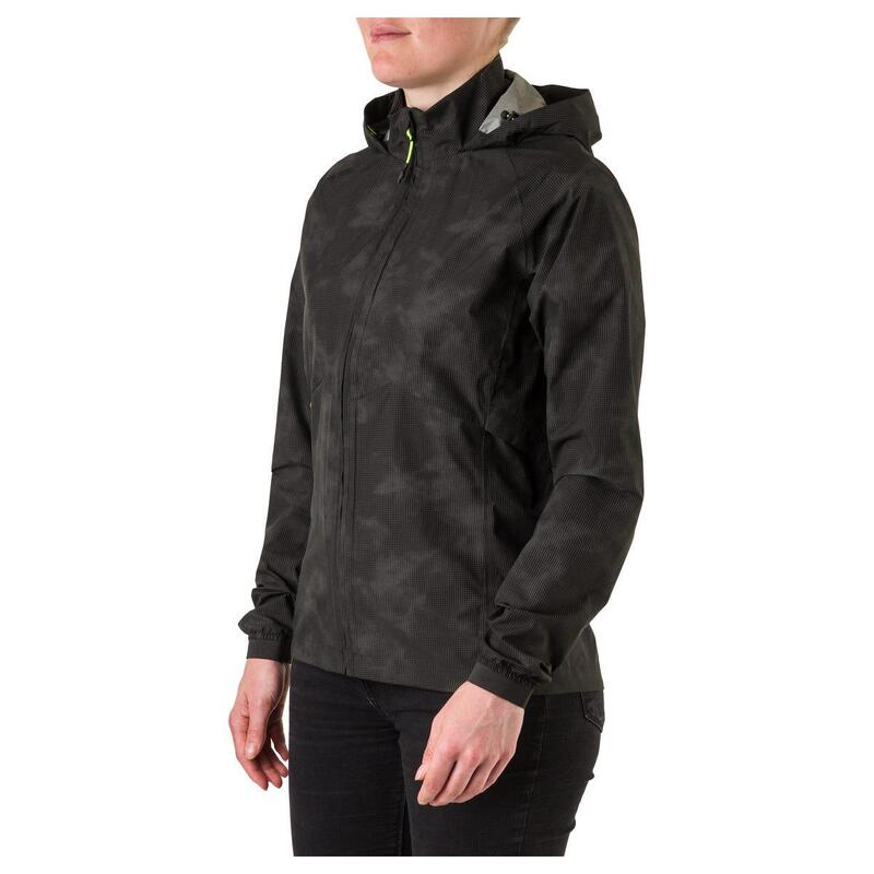 Compact Rain Jacket Commuter Women Reflection