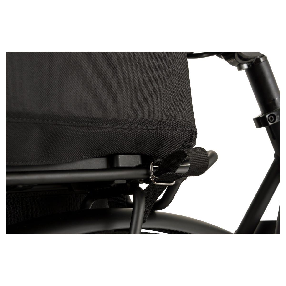 DWR Doppelte Fahrradtasche Urban Black 3/7