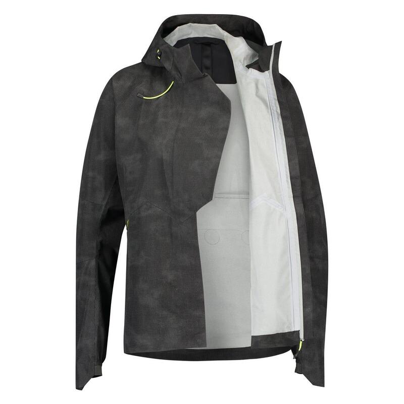 Tech Rain Jacket Commuter Women Hi-vis & Reflection