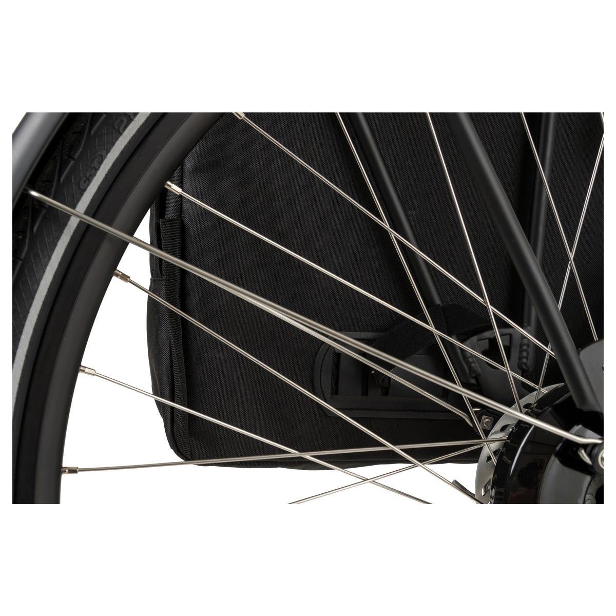 DWR Doppelte Fahrradtasche Urban Black 4/7