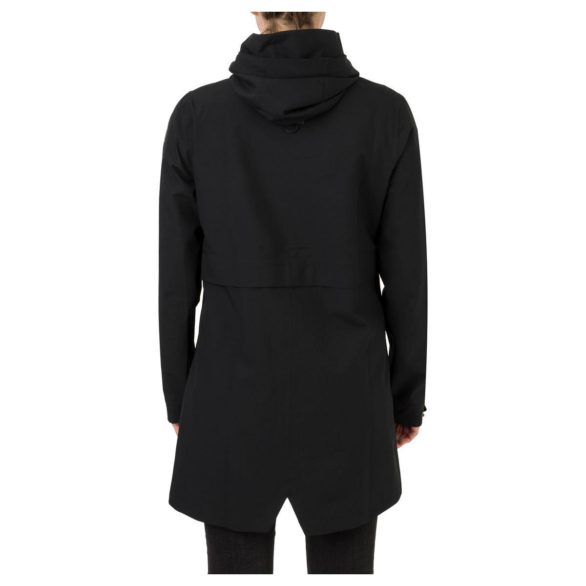 Parka Chaqueta de lluvia Urban Outdoor Mujeres Black 3/7