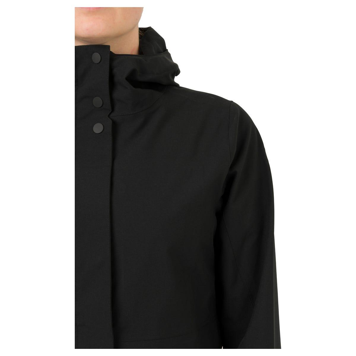 Parka Chaqueta de lluvia Urban Outdoor Mujeres Black 4/7