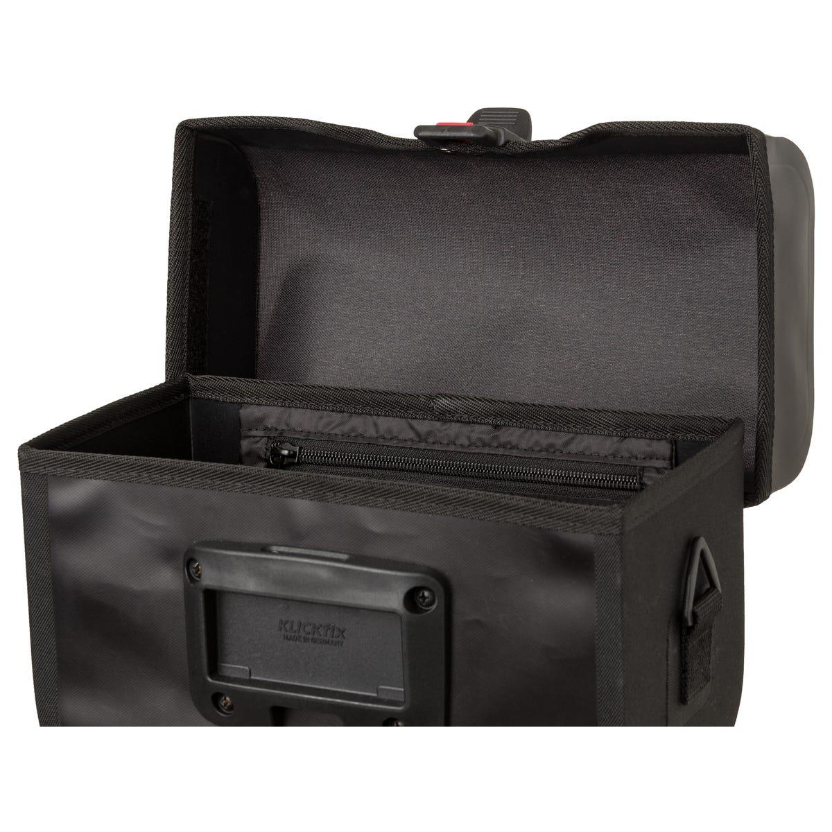 Tech Borsa da manubrio Shelter KLICKfix Large Black 4/7