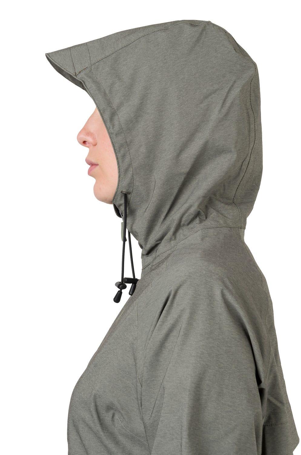 SEQ Giacca antipioggia Urban Outdoor Donne Olive Green 5/7