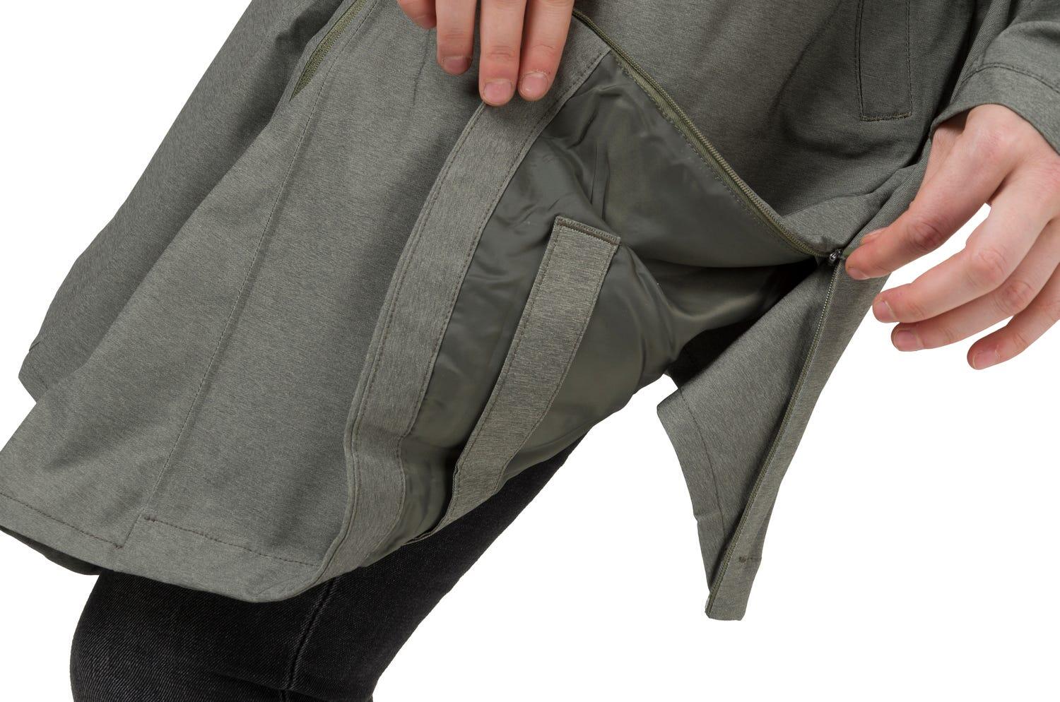 SEQ Giacca antipioggia Urban Outdoor Donne Olive Green 6/7