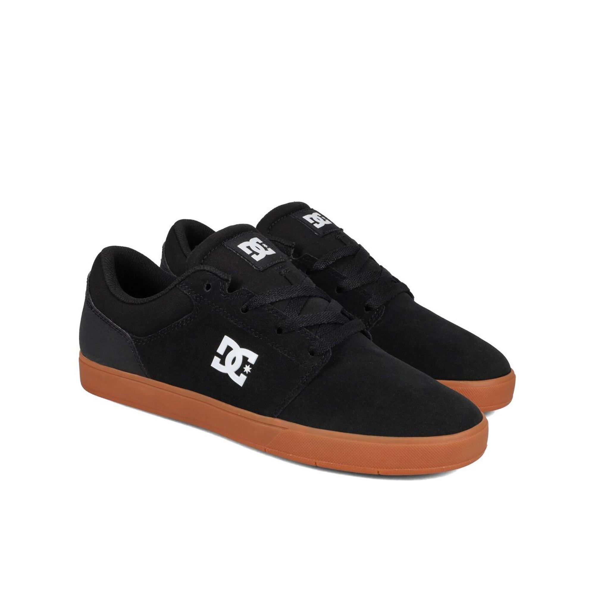 Dc Shoes - Chaussures En Cuir Crisis 2 Noir Homme - Chaussures De Sport - Noir - 40 - Decathlon