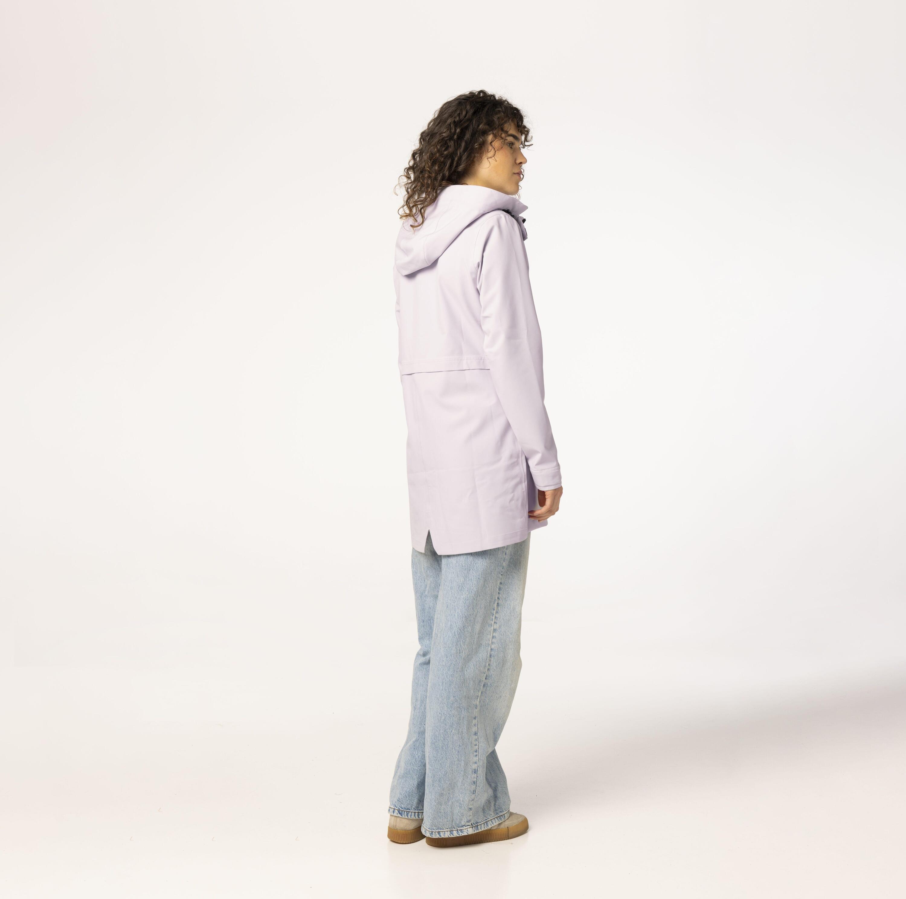 Parka Veste imperméable  Femme Dusty Pink 3/7
