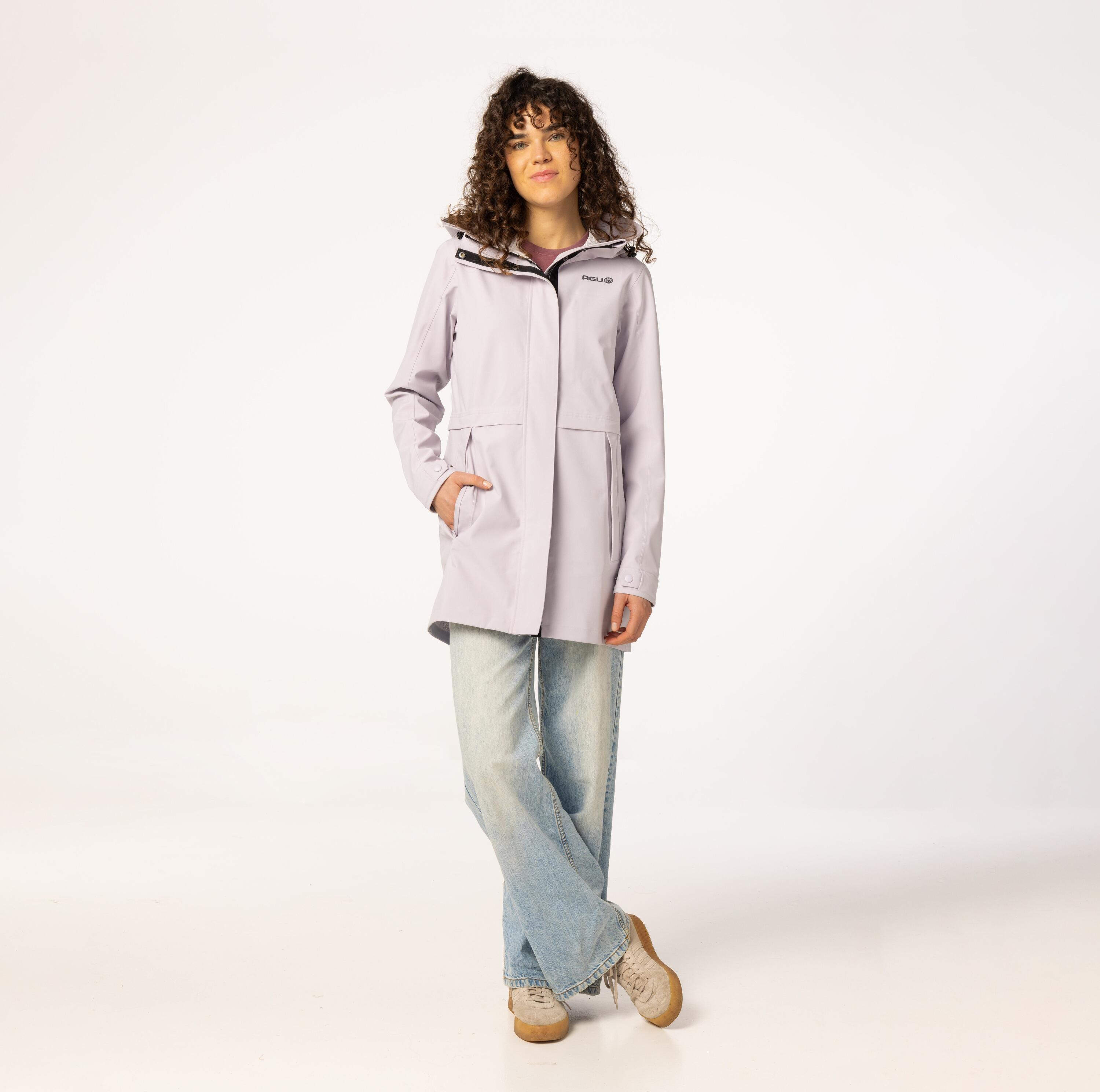 Parka Veste imperméable  Femme Dusty Pink 2/7