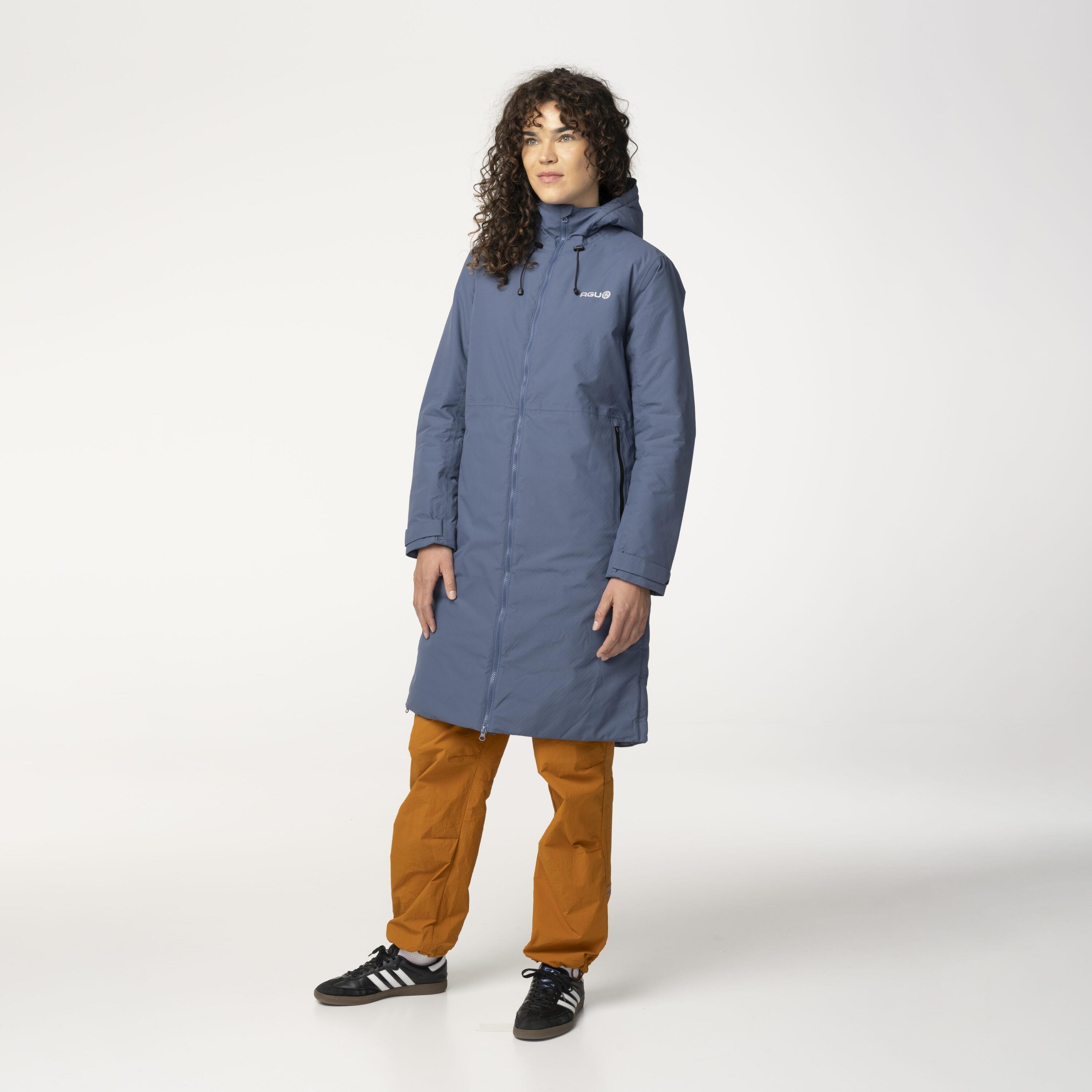 Seq II Veste de pluie en hiver  Femme Denim Blue 3/7