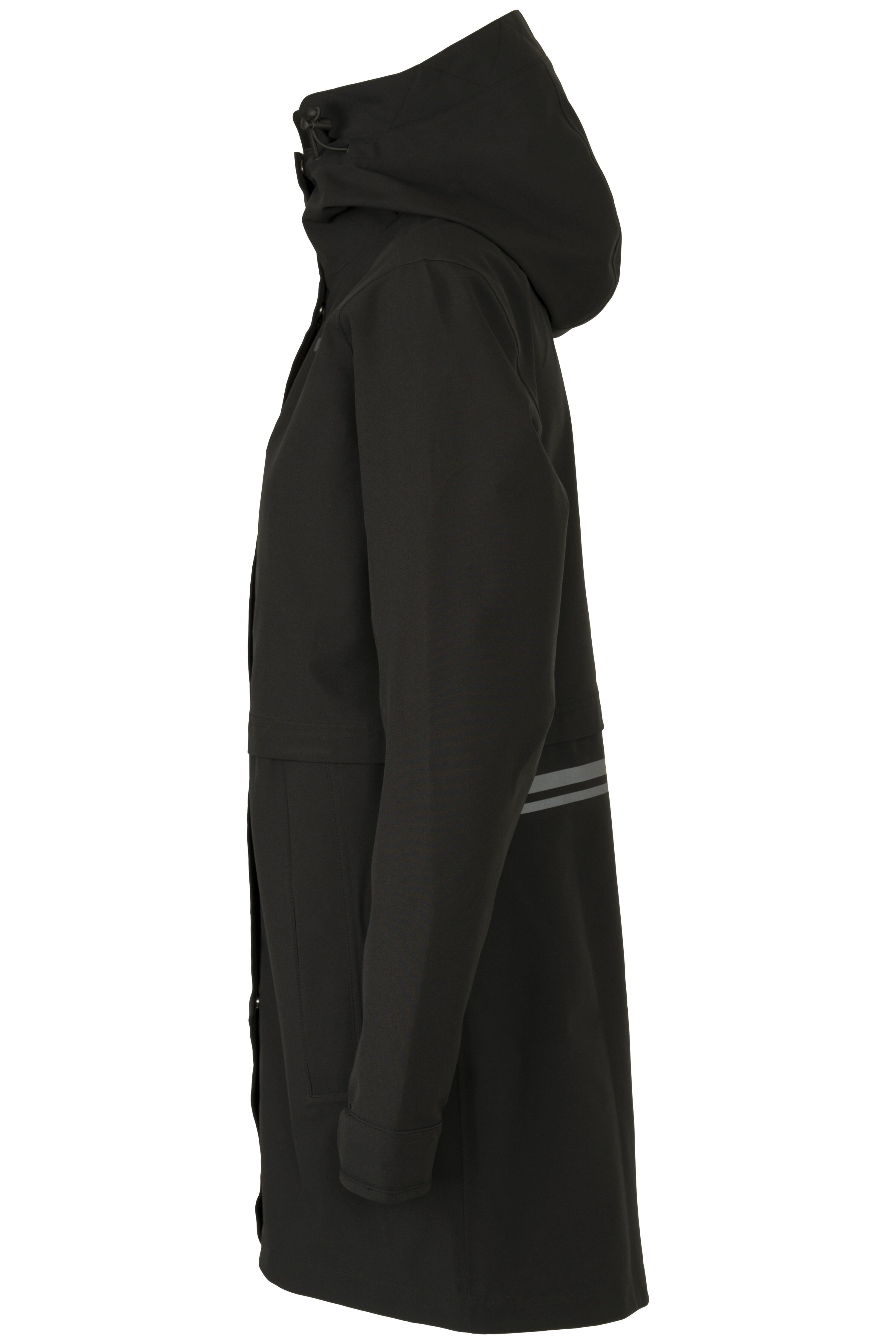 Parka Giacca antipioggia Urban Outdoor Donne Black 3/6