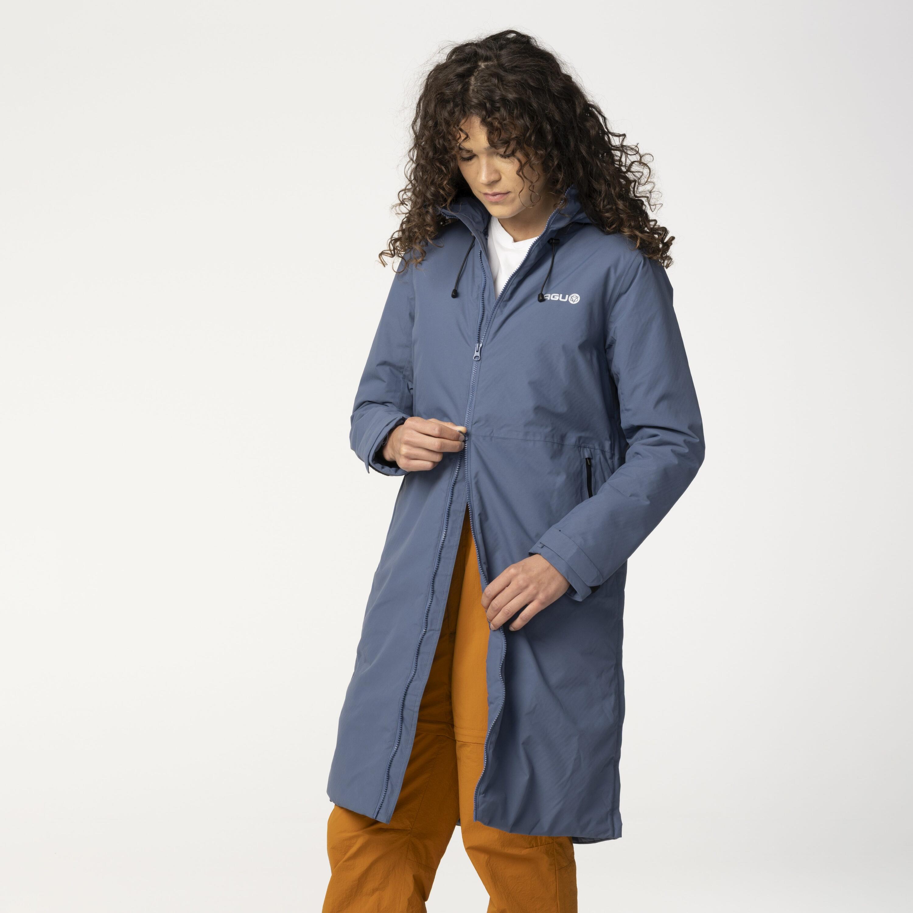 Seq II Veste de pluie en hiver  Femme Denim Blue 5/7