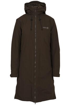 Winterregenjas fietsen dames seq ii waterdicht, winddicht, gevoerd denim blauw