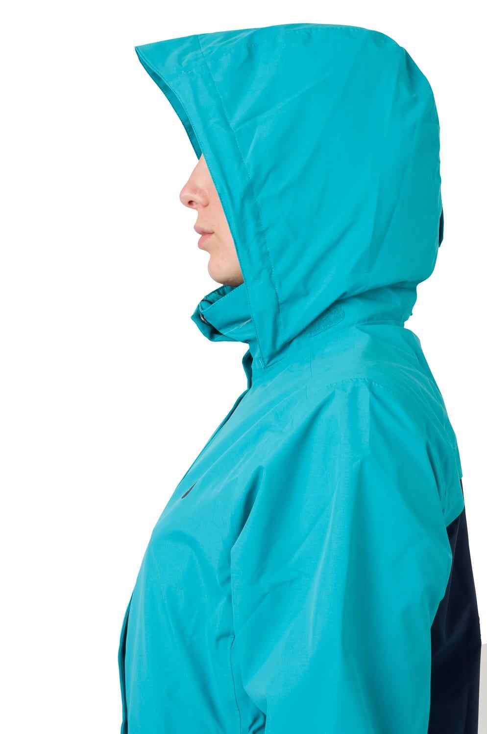 Section Regenjas Essential Dames Mint Navy 5/7