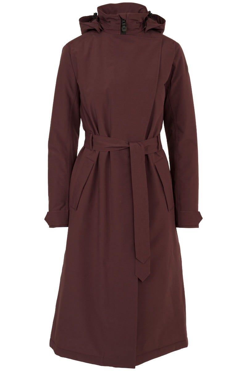 Trench Coat Puff Giacca da pioggia invernale Urban Outdoor Donne Modica 3/7