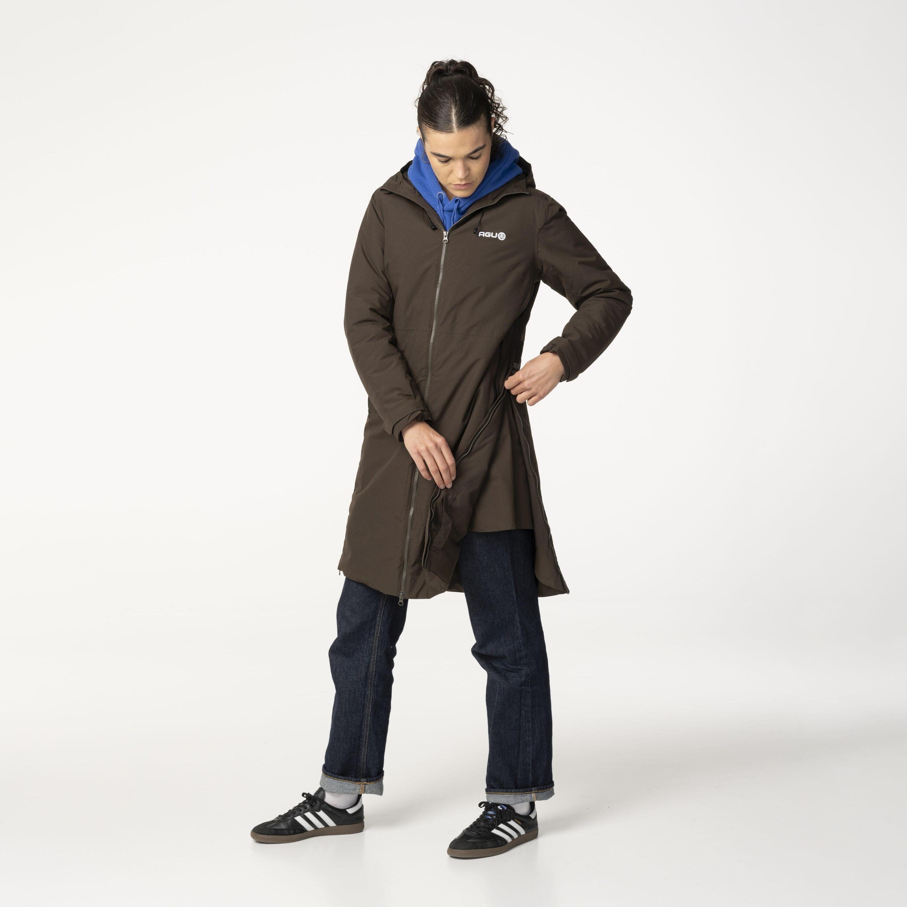 Seq II Winterregenjacke  Damen Ground Coffee 5/7