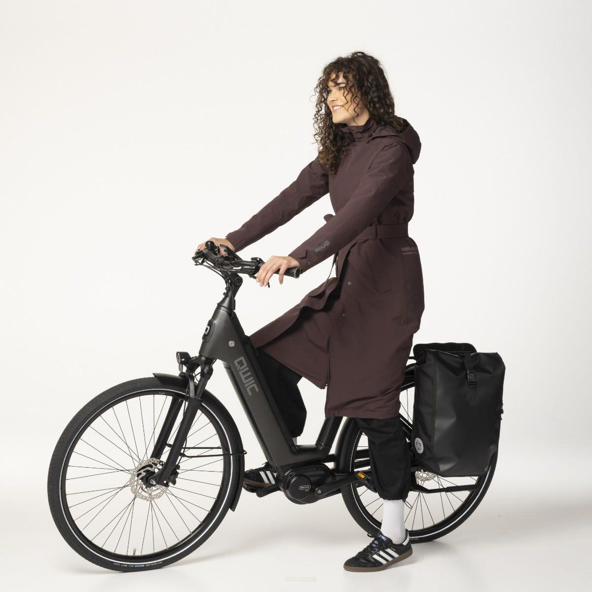 Trench Coat Puff Giacca da pioggia invernale Urban Outdoor Donne Modica 2/7