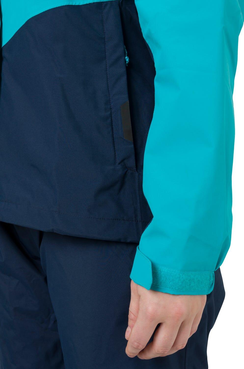 Section Regenjas Essential Dames Mint Navy 4/7