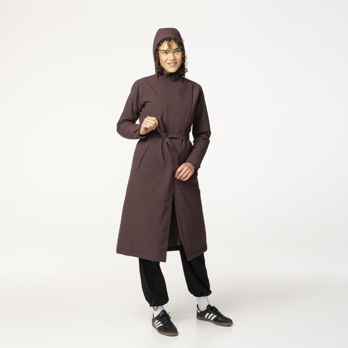 Trench Coat Puff Giacca da pioggia invernale Urban Outdoor Donne Modica 5/7
