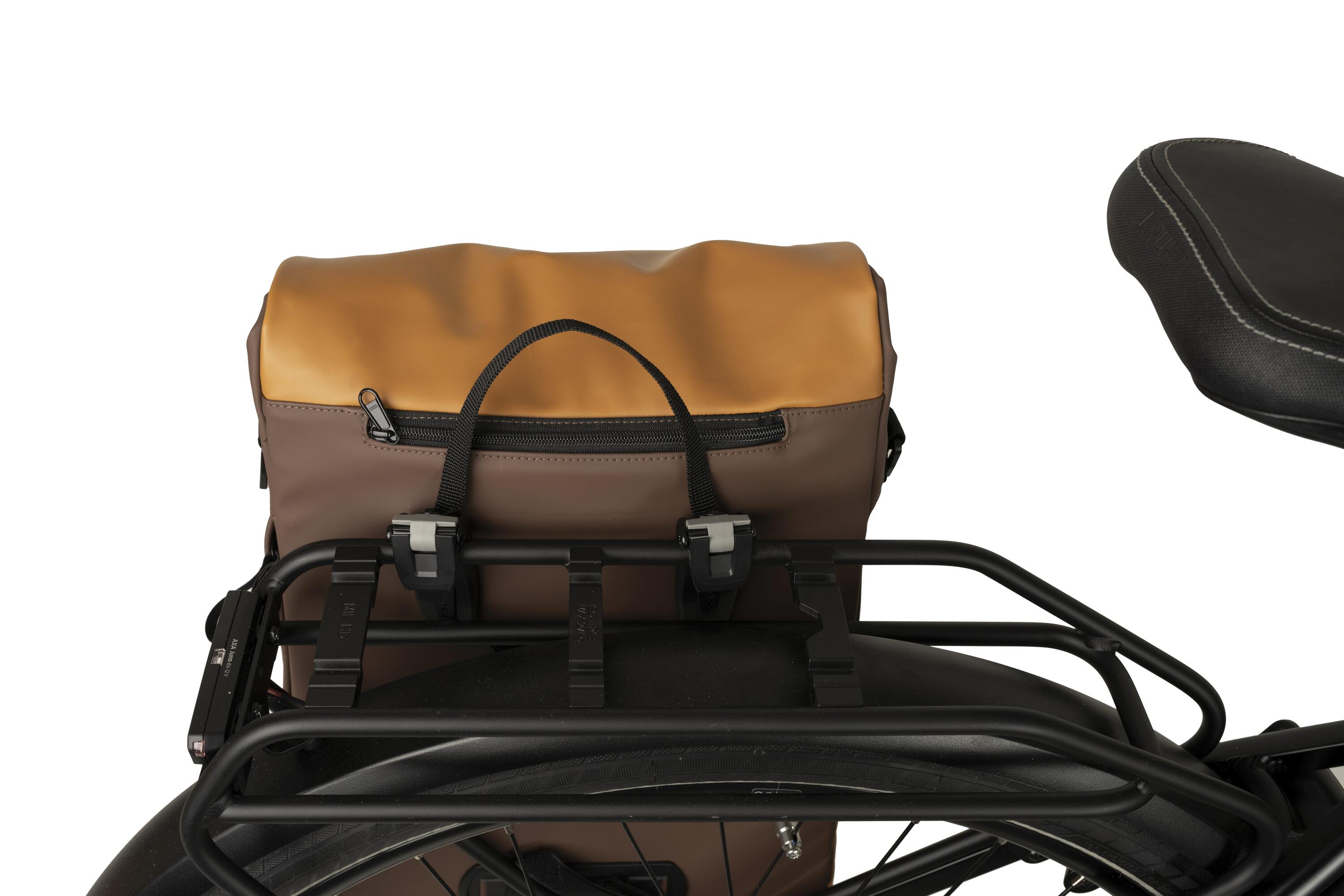DWR Einzelne Fahrradtasche Urban Pumpkin Spice Click'nGo 3/7