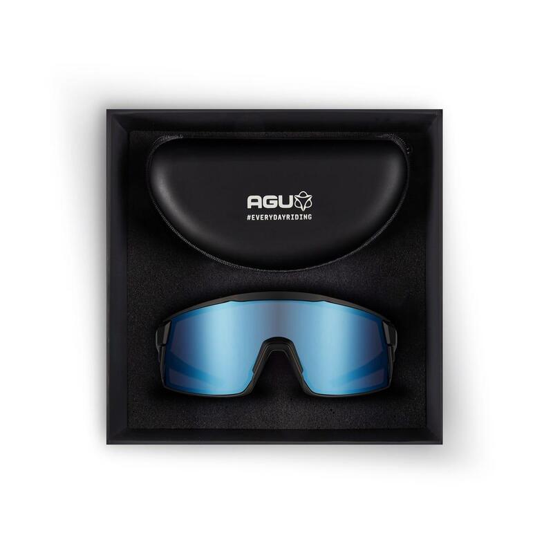 Verve HDII Glasses Black Blue Lens