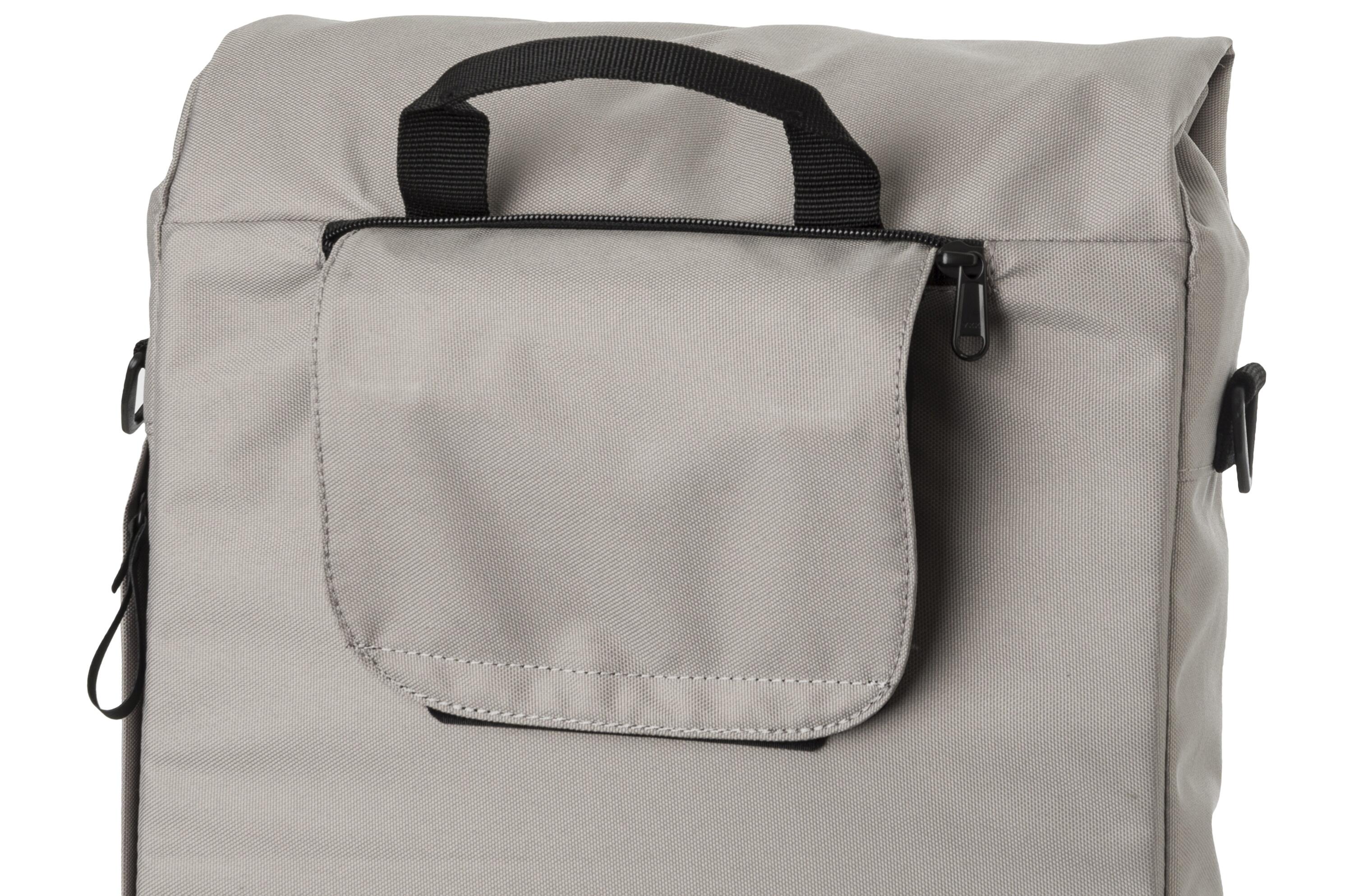 DWR Einzelne Fahrradtasche Urban Elephant Grey Click'nGo 5/6