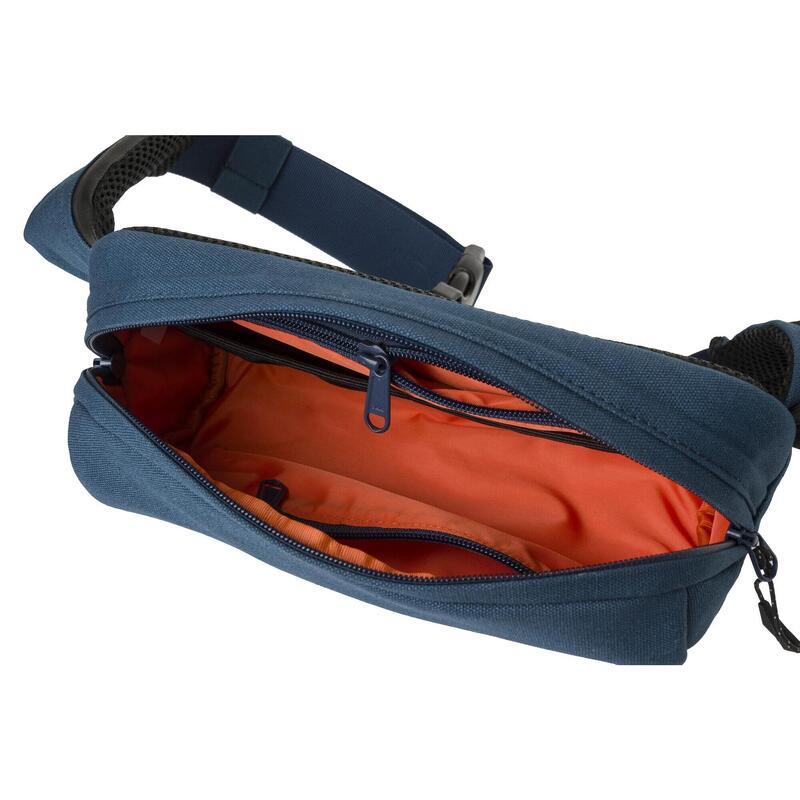 Geantă pentru bicicletă Venture, bumbac organic hidrofug, albastru