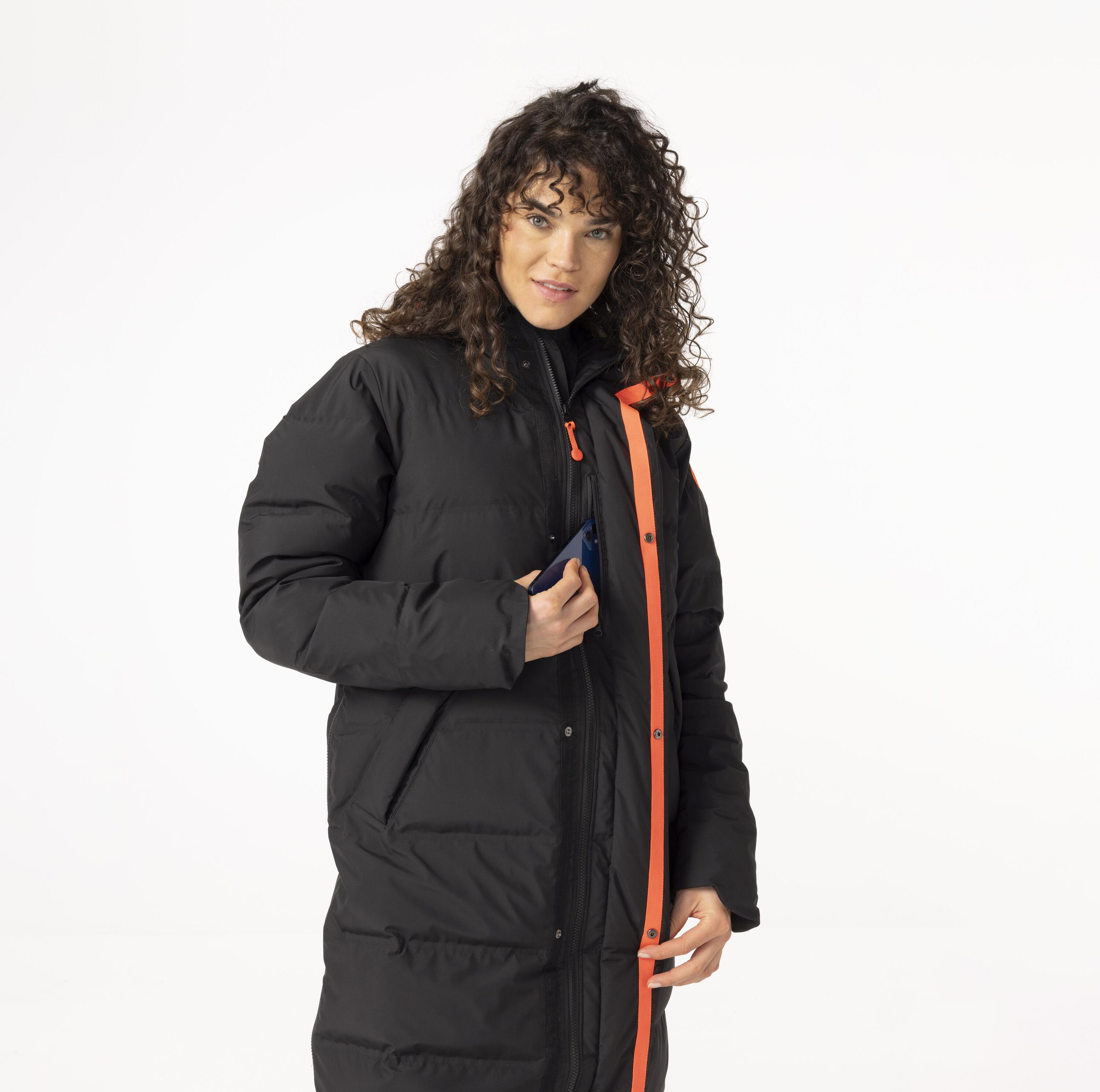 Winter Rain Puffer Long Veste de pluie en hiver 5/7